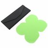 KKD Triangular Folding Glasses Case, Simple, Storage, Convenient, Compact, plain black