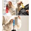 Ringke Key Ring Strap Key Chain, Durable Tear-resistant Keychain Compatible with Keys, Earbuds, Cameras - Danger Blue