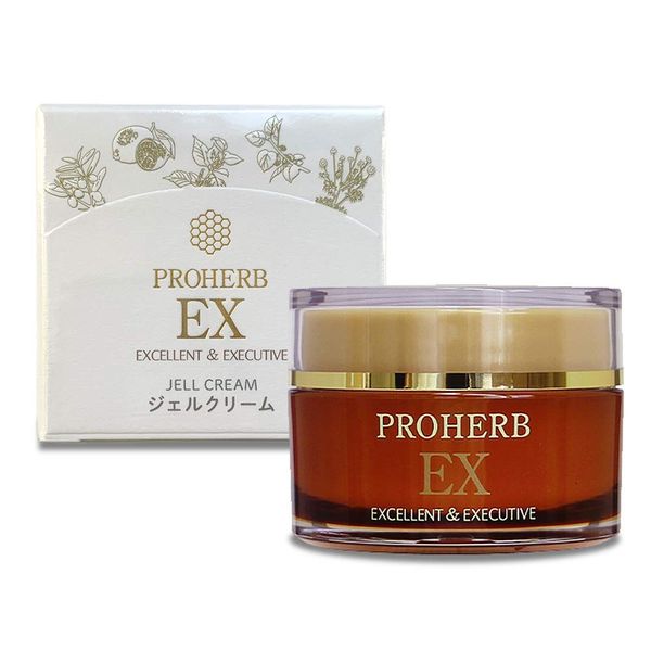 Pro Herb EX Gel Cream Propolis Honey Fermentation Solution, Vegetable Stem Cell Extract, Ceramide, Placenta, 1.8 oz (50 g)