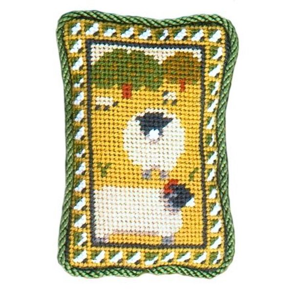 The Fei Collection Sheep Needlepoint Pincushion Kit