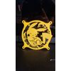 Sleeping Pikachu 120mm Fan Cover  3D Printed