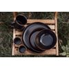 BAREBONES Enamel Cup Set of 2 (Enamel Cup, Charcoal)