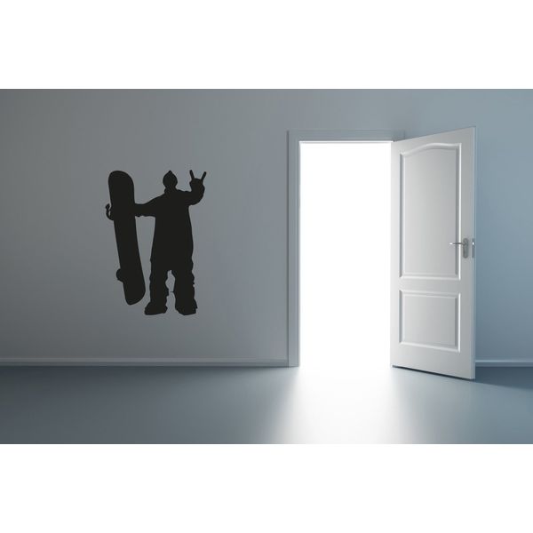 Wall Mural Vinyl Decal Sticker Snowboarding R019