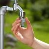 Gardena tap connector 26.5 mm (G 3/4 inch): connection for taps with thread, waterproof connection, easy handling, packaged (18201-20)