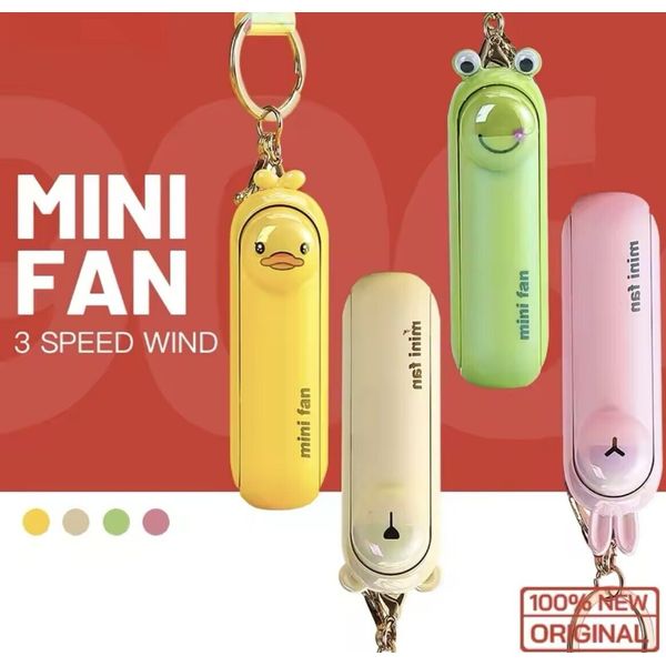 Mini keychain Fan With Flashlight