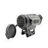 Killflash Hex Anti-Reflection Device Compatible with Vortex Spitfire HD Gen II 3X Prism Scope (Full Hex, Black)