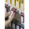 Durable Key Tags Red - 6 pack (195703)