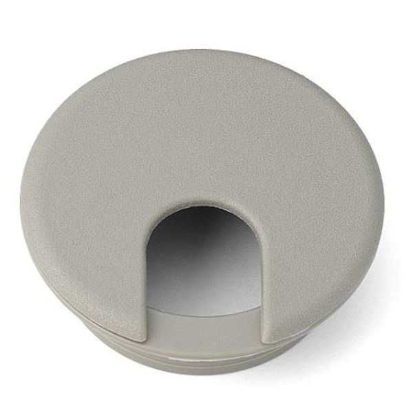 Wiring Hole Cap, Round [LAMP] Sugatsune S60 Type G: Gray
