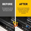 For Toyota Car Accessories Door Sill Protector Scuff Plate Panel Step Covers B+W
