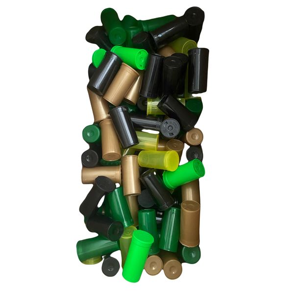 POP TOP Pill CONTAINERS Squeeze Size 13 DRAM 5 Colours/Container Sent at Random