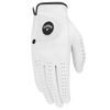 Callaway Men's Opti Flex Golf Glove, White, Small, Worn on Left Hand