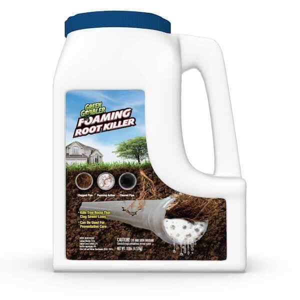 FOAMING Root Killer 10Lb Kills Tree Roots in Pipes & Sewer Line Drain Cleaner