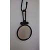 3-Way Makeup Mirror with 2x Magnifier Round Black