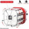 KUKUPPO 80W LED Temporary Work Light 11360lm Linkable Construction Lights 5000K