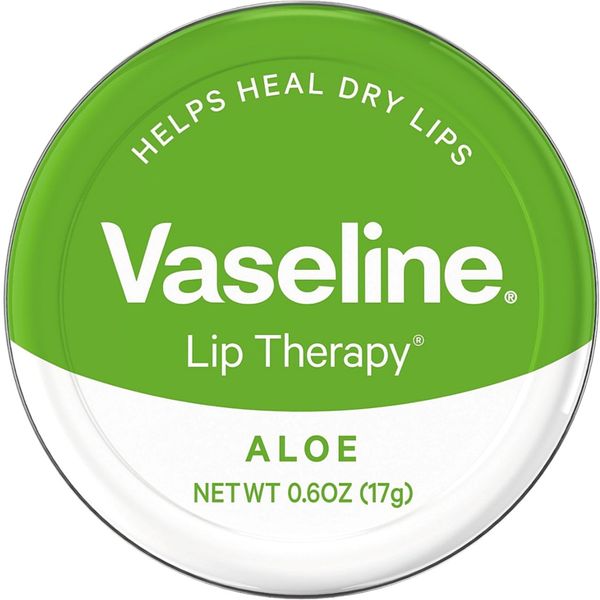 Vaseline Therapy Lip Balm, Aloe Vera 0.6 oz (Pack of 2)