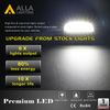 White LED License Plate Housing Whole Unit Replacement Assembly Silverado Trucks