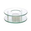 AXENTIA Stövchen Chrom/Glas 125 mm rund