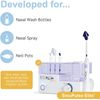 SinuPulse SinuAir powder irrigation solution, 300g bottle.