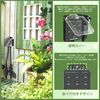 Timer Outlet, Rainproof, Programmable Timer, Button with Cap, Energy Saving, Easy Setting, Timer, Outlet, Receptacle Timer, Black, On/Off Every Day, Power On/Off, Automatic Entry Protection, Forget to