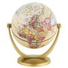 Exerz 10cm Antique Globe - Mini Globe - Vintage Colour Modern Map (Diameter: 10cm)
