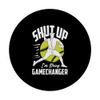 Lustiger Baseball Plyer Baseball Fan Baseball PopSockets mit austauschbarem PopGrip