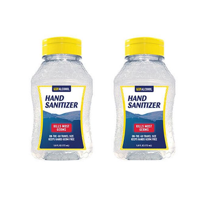 Hand Sanitizer / Antimicrobial 70% (5.8 Ounces) (2 PACK) MADE IN USA!! FREE SHIP