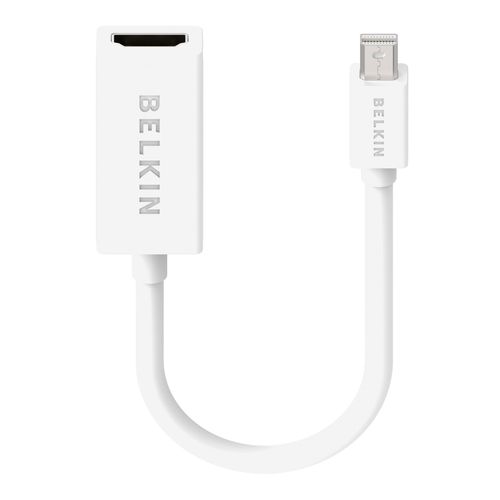 Belkin Mini Displayport to HDMI Adapter, White