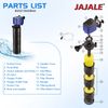 3in1 Aquarium Internal Filter Water Pump Oxygen 475 GPH 1pc.