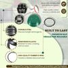 For Apollo PVB4A, 4A-500, 1/2"-3/4" Float & Bonnet Complete Repair Kit 4A00407