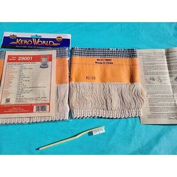 ENVIRO-TEMP 18000, 30464, AC30 KEROSENE HEATER WICK, WICK CLEANING BRUSH & GUIDE