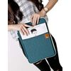 Document A4 Waterproof Bag Organizer Portfolio Zipper Portable for Ipad Noteb...