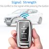 Tukellen Dodge Ram 1500 Key Fob Cover, Soft TPU Case Protector, 4/5/6-Button, Silver