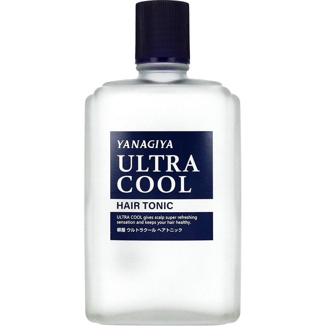 Yanagiya Ultra Cool Hair Tonic, 8.5 fl oz (240 ml)