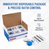 12x 25g Dental Putty Fast Set PVS VPS Impression Silicon Material Mint Base New