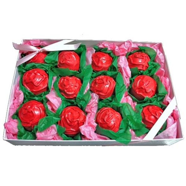 Rose Design Truffles Gift Box