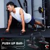 GronG Push Up Bar Push Up Strength Training Black