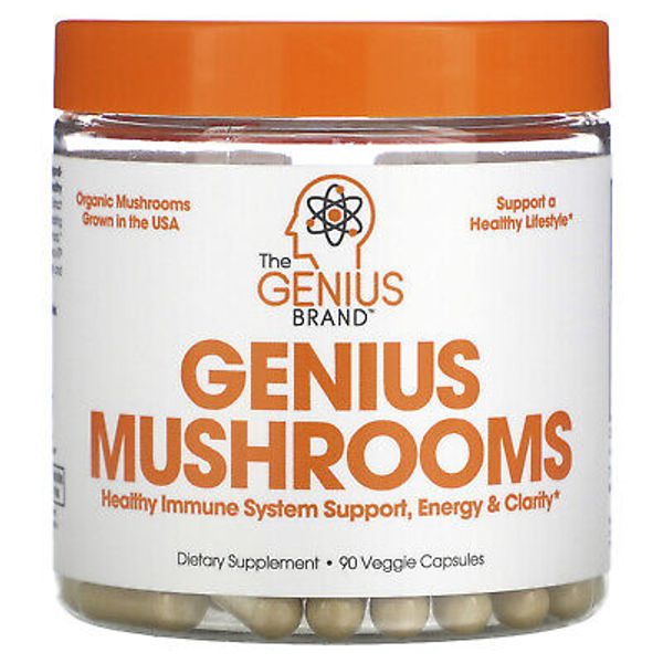 Genius Mushrooms, 90 Veggie Capsules