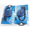 2 pack Multi USB Charger Cable Retractable 3 In 1 Multiple Charging Cord Adapter