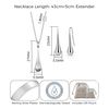 Philip Jones Silver Plated Teardrop Set