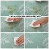 Vinyl Tablecloth with Flannel Backed 60 x 84 Inch Rectangle Light Green
