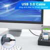 Thzzhnno USB 3.0 A to USB B Cable 0.5M, USB to type B Printer Cable Compatible with Docking Station, External Hard Drivers, Scanner, Printer