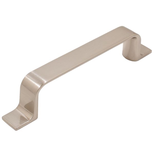 Rubicon Cabinet Pull, 96 Millimeters, Satin Nickel by Stone Harbor Hardware