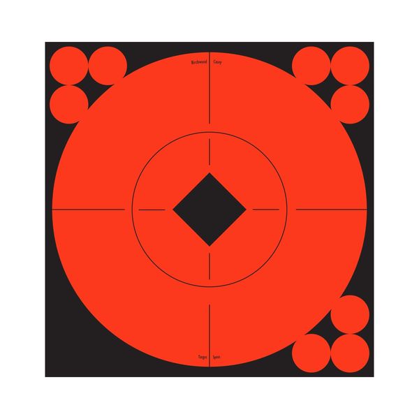 BIRCHWOOD CASEY Target Spots 6" Target - 10 targets