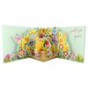 Easter Wishes Eggcellent Blooms Pop Up Easter Greeting Card EPRC003