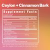 Habit + Habitat Ceylon Cinnamon Gummies - 2000mg Cinnamon Complex with Chromium in Plastic-Free Tins - Gluten Free & Vegan