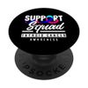 Support Squad Bewusstsein für Schilddrüsenkrebs PopSockets Klebender PopGrip
