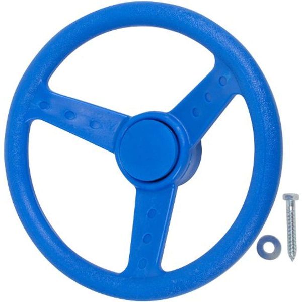 Swing Set Stuff Steering Wheel (Blue) with SSS Logo Sticker