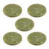 Belerry 5 Pcs Eyelash Extension Jade Stones Glue Stone Holders Fake EyeLash Base 2 Inch