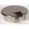 63mm Desk Cable Tidy Outlet Grommet Insert - Satin Nickel