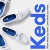 Keds Women's Keds Champion Sneaker, White, 4 UK